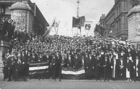 حفل التخرج عام 1918