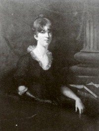 صورة لسارة بورني، حوالي عام 1790