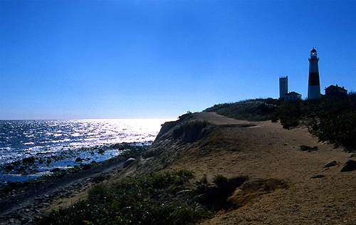 Montauk Lighthouse, a Suffolk County landmark pictured in 1997