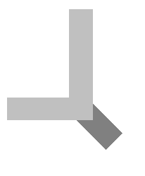 دعامة قطرية أو "فرنسية"