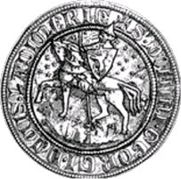 King Yuri II Boleslav's coin of the Kingdom of Galicia–Volhynia (14th century)