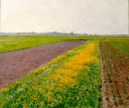 غوستاف كايبوت. سهل جينيفيلييه، 1884.