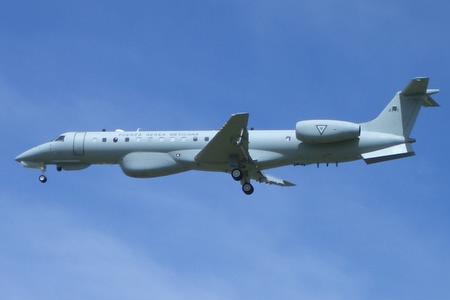 النسخة البحرية EMB 145 MPA من القوات الجوية المكسيكية، بدون رادار R-99B الجانبي