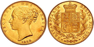الملكة فيكتوريا، 1842 سيادية 662015