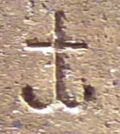 كيا (التجميع الرأسي للحروف الساكنة "كا" و"يا")، كما في "سا-كيا-مو-ني" ( 𑀲𑀓𑁆𑀬𑀫𑀼𑀦𑀻، "حكيم الشاكياس")