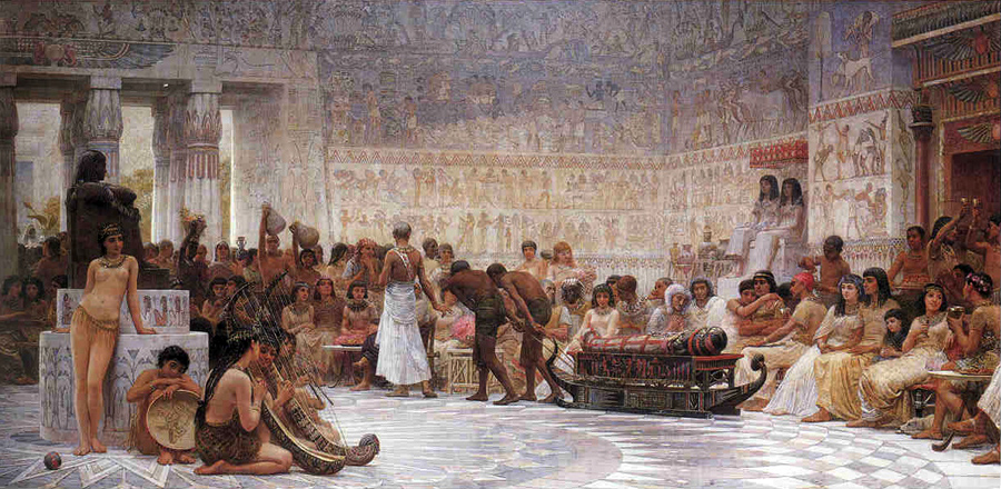 وليمة مصرية، 1877