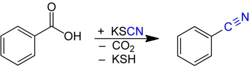 The Letts nitrile synthesis