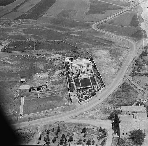 صورة جوية لفندق شيبارد، 1933