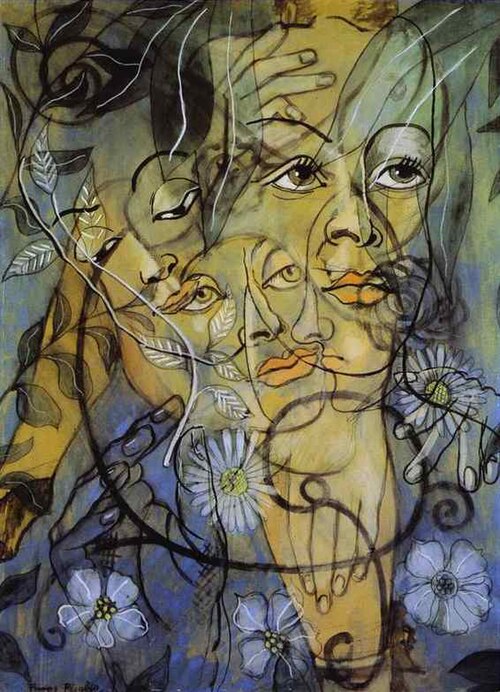 هيرا، حوالي عام 1929، زيت على ورق مقوى، 105 × 75 سم، مجموعة خاصة