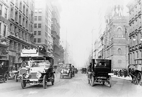 الجادة الخامسة، 1918