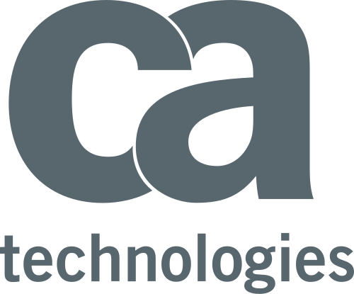 الشعار النهائي لشركة CA Technologies من تصميم Lippincott، والذي تم استخدامه من عام 2010 إلى عام 2018