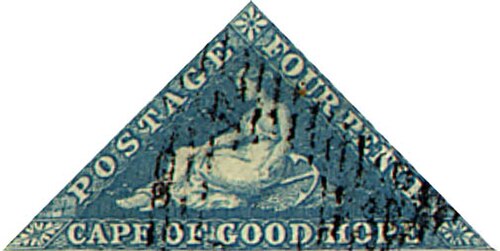 A Cape Colony stamp designed by Bell