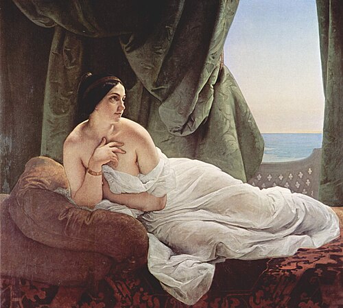 جاريّة مستلقية (1839)