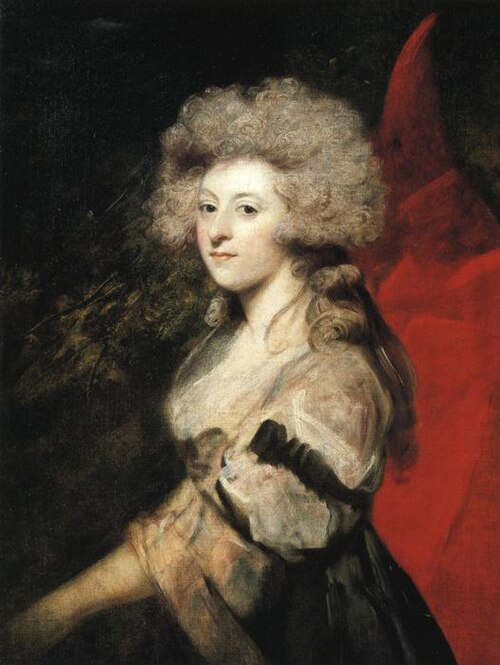 صورة لماريا فيتزهربرت (1788)