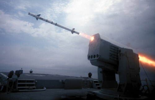 RIM-116 RAM Shot