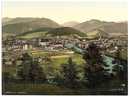 ليوبين حوالي عام 1900.
