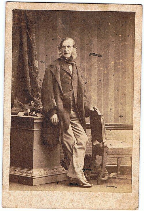 صورة كاميل سيلفي لويليام فان دي ساليس، لندن، 1861.