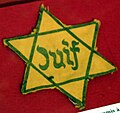 نجمة داوود الصفراء التي فرضها نظام فيشي في فرنسا.
