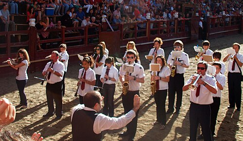 تم ترجمة El Pasodoble Amparito Roca بواسطة Banda de Zestoa في مهرجانات 2010