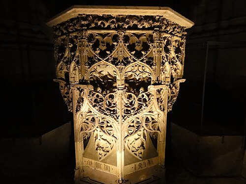 جرن المعمودية من صنع جوست دوتزينجر (1453)