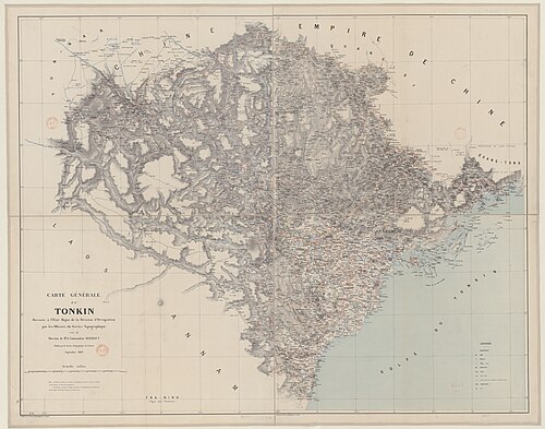 تونكين، 1889