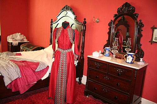 غرفة في متحف والورث في متحف ساراتوغا سبرينغز التاريخي