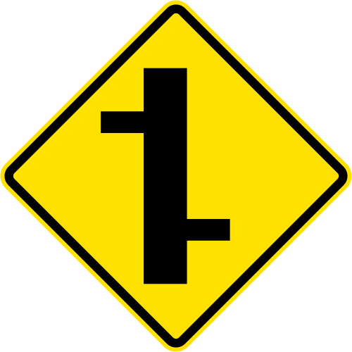PI-4eRL تقاطع طرق متداخل، أول طريق إلى اليمين