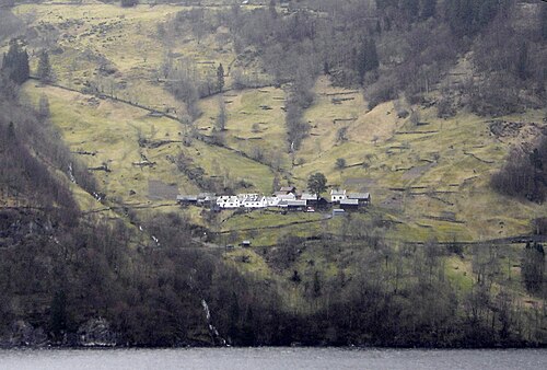 Havretunet من عبر Sørfjord، بالقرب من Romslo
