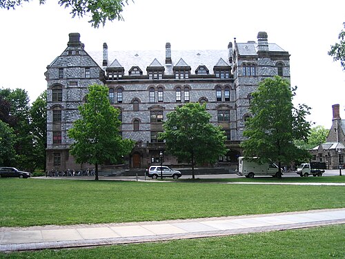 قاعة ويذرسبون، جامعة برينستون (1875-1877).