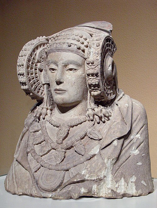 سيدة إلتشي، إسبانيا، القرن الرابع قبل الميلاد