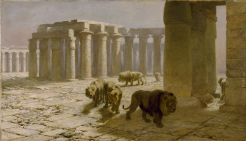 سوريا، حارس الليل (1880، متحف والترز للفنون)