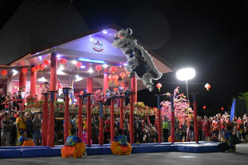 مهرجان Cap Go Meh في Gunungsitoli، جزيرة نياس