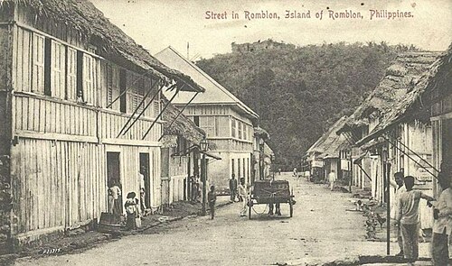 شارع رومبلون 1905، مع بعض هياكل بهاي نا باتو.