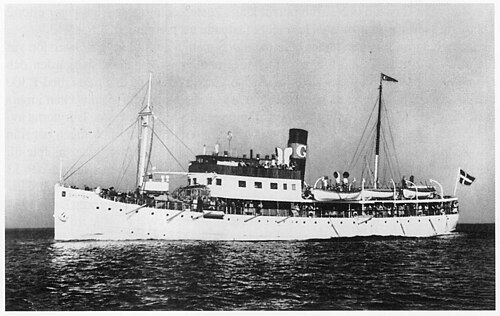 السفينة البخارية إس إس دروتن، التي تم إطلاقها عام 1927