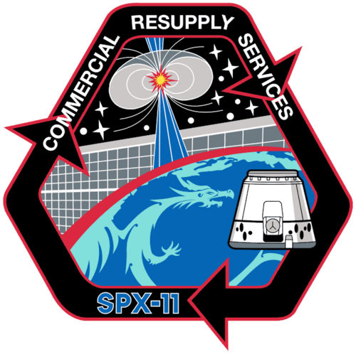 شعار مهمة SpaceX CRS-11