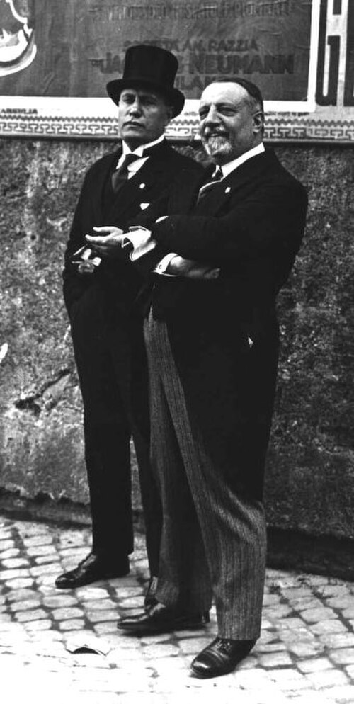 فولبي وموسوليني، 1925-1928