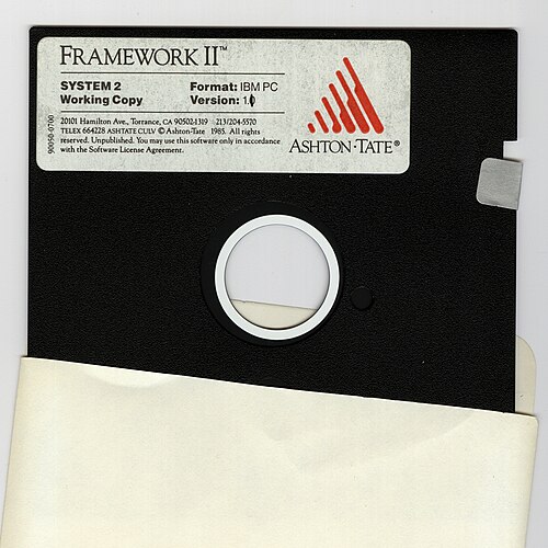 قرص مرن Framework-II لجهاز IBM-PC