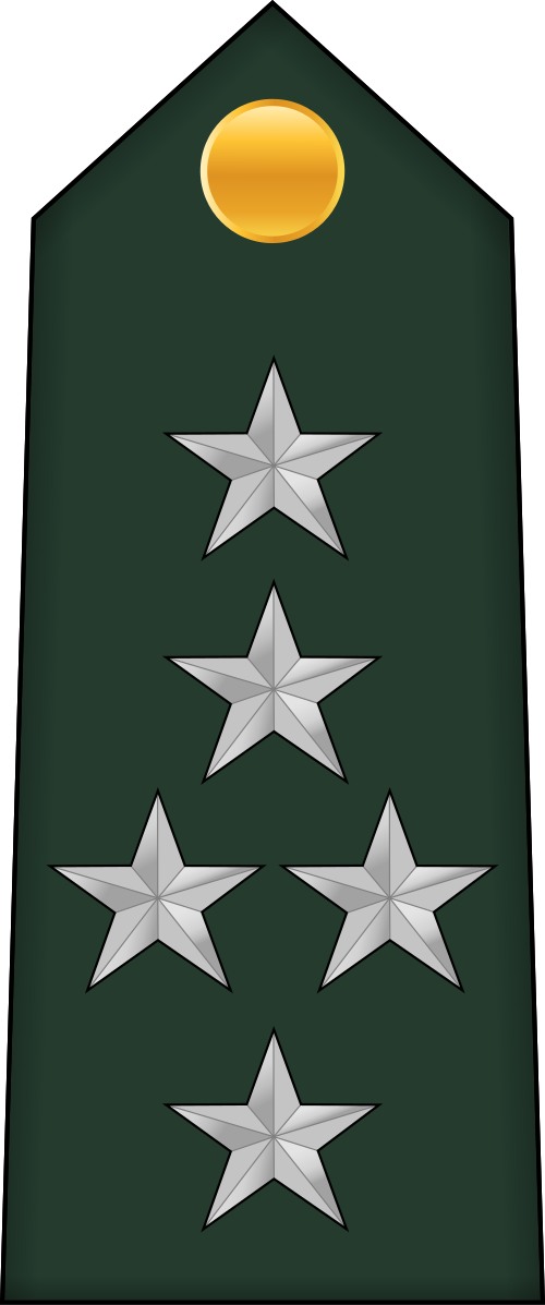Général d'armée (القوات البرية لأفريقيا الوسطى)