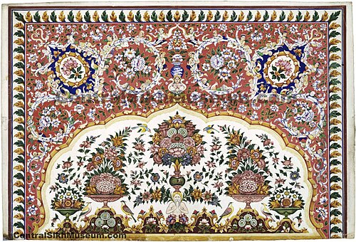 نسخة من لوحة ناكاشي بالألوان المائية المعتمة على الورق، حوالي عام 1880