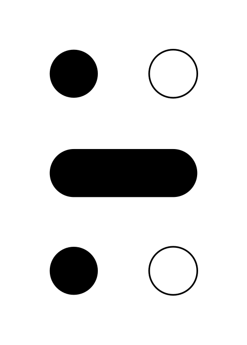 (نقاط نمط برايل - B13)