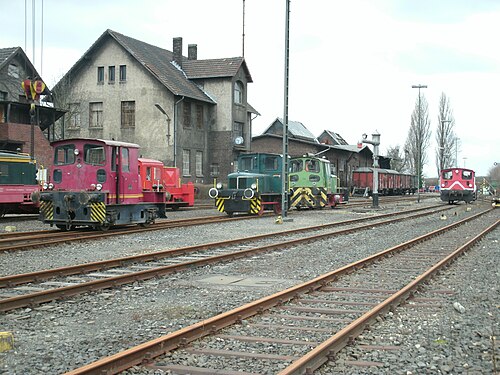متحف Rheinisches Industriebahn، يستخدم باسم Anhalter Güterbahnhof