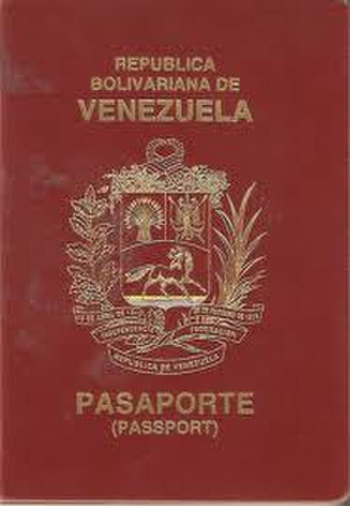 جواز سفر فنزويلي قبل جواز سفر مجتمع الأنديز.