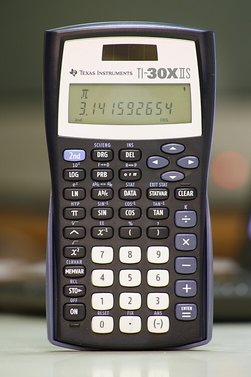 TI-30X IIS (مراجعة 2004)