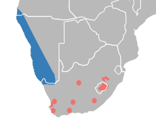 Map of range