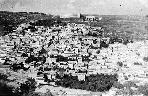مركز شرطة مانديت في جبل كنعان، فوق صفد (1948)