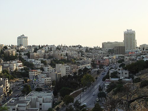 منظر جبل عمان