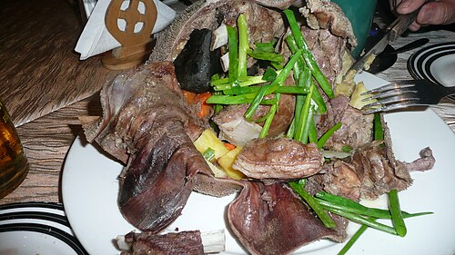 خورخوغ، طبق شواء يُستهلك في منغوليا