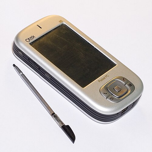 HTC Magician، وهو جهاز لوحي من طراز ما قبل العصر الحديث من عام 2004