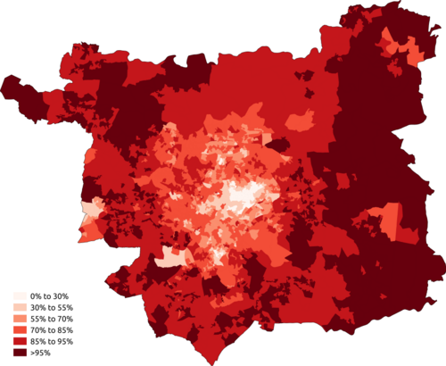 ليدز (81.13% من السكان بريطانيون بيض)