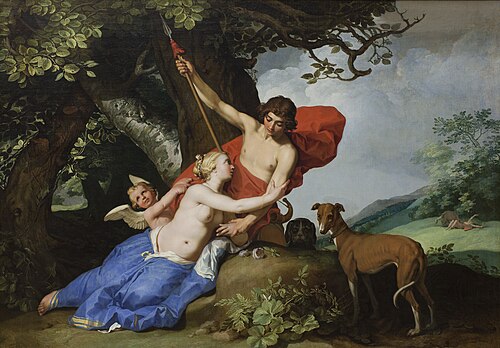 فينوس وأدونيس، 1632